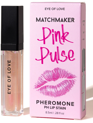 Eye Of Love Matchmaker Pink Pulse lūpu spīdums ar feromoniem