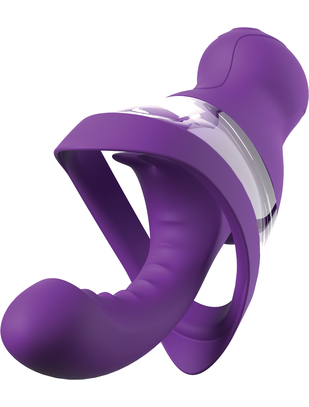 Fantasy For Her Veloura Touch vakuumstimulators ar vibratoru