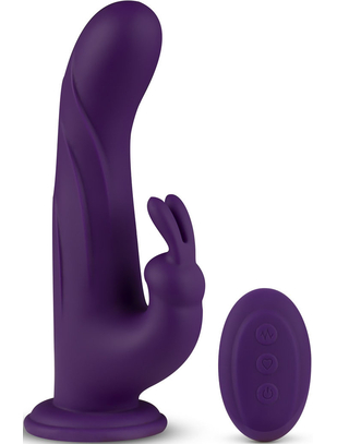 FeelzToys Whirl-Pulse Rabbit Vibrator With Suction Cup & Remote Control