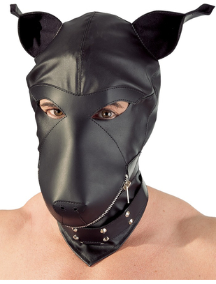 Fetish Collection dog hood mask