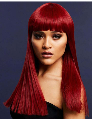 Fever Alexia Ruby Red Long Straight Wig
