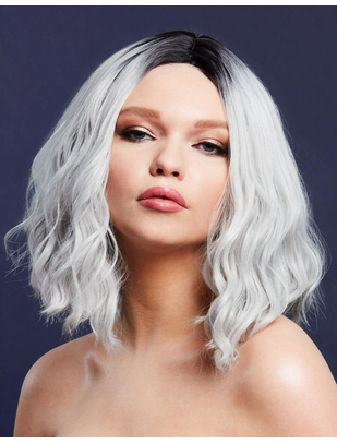 Fever Cara plaatina blond/must parukas