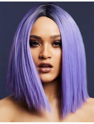 Fever Kylie light purple/black ombre short wig
