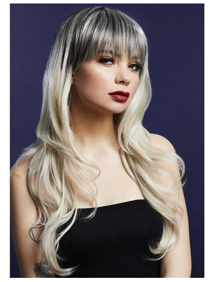 Fever Blond tumedate juuksejuurtega parukas Sienna