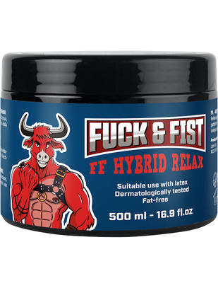 Fuck & Fist Hybrid Relax atslābinošs gels fistingam (500 ml)
