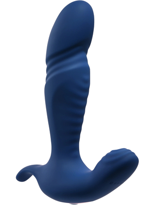 Gender X True Blue Thrusting Vibrator