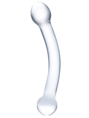 gläs Curved G-Spot Stimulator glass dildo