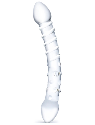 gläs Double Trouble glass dildo