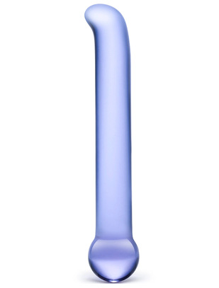 gläs Purple G-Spot Tickler klaasist dildo