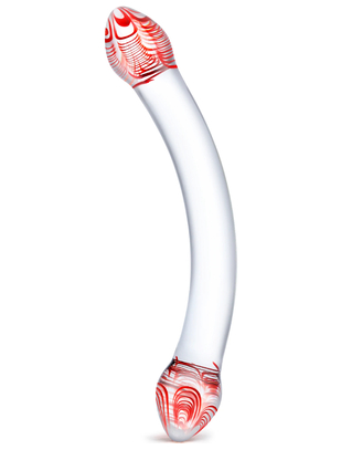 gläs Red Head glass dildo