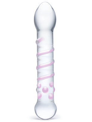 gläs Spiral Staircase glass dildo