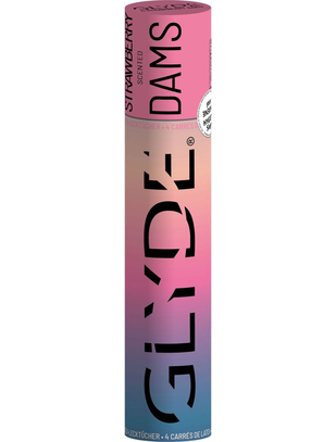 GLYDE Sheer Dams Scented (4 pcs)