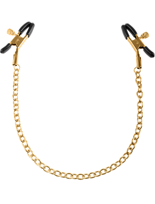 Fetish Fantasy Series Gold Chain Nipple Clamps