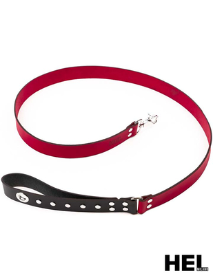 HEL Milano Leather Leash with Rivet on the Handle