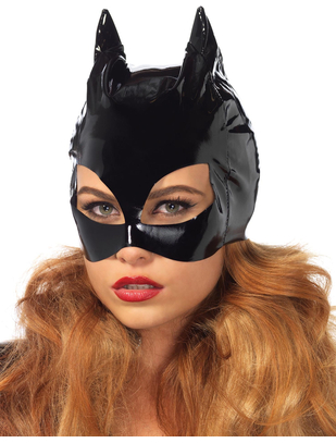 Leg Avenue Lacquered Vinyl Catwoman Mask