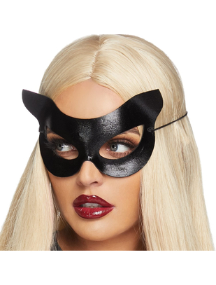 Leg Avenue Vinyl Wet Look Cat Eye Mask