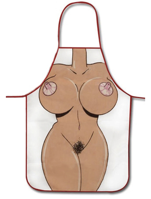 OV Фартук с рисунком женского тела