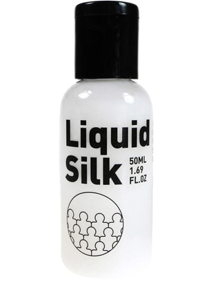 Liquid Silk vandens ir silikono pagrindo hibridinis lubrikantas (50 / 250 ml)