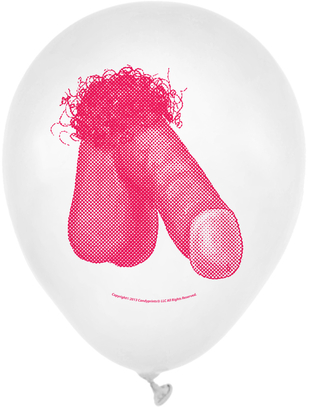 Little Genie Dirty Balloons Penis надувные шары (7 шт.)