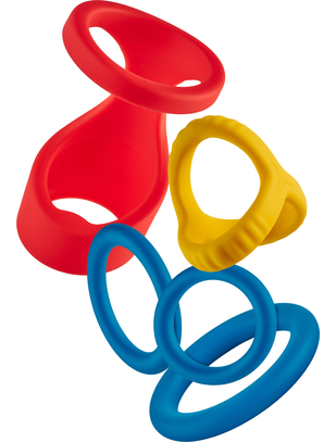 Love Signal zestaw silikonowych pierścieni erekcyjnych