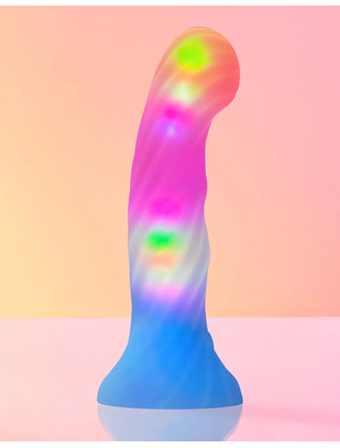 Love to Love Candy Loop dildo silikonowe z oświetleniem