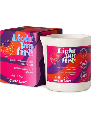 Love to Love aromaatne massaažiküünal (65 g)