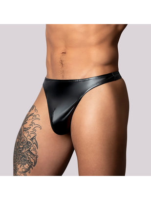 Male Power Liquid Onyx melni matēti stringi