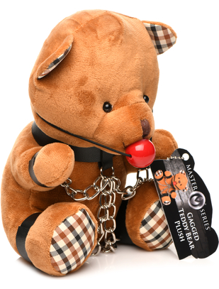 Master Series Gagged Kinky Teddy Bear plīša lācītis