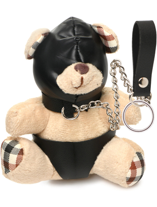 Master Series Hooded Kinky Teddy Bear raktų pakabukas