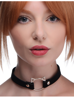 Master Series Kinky Kitty Ring Slim Choker