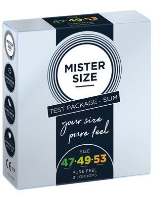 Mister Size komplektis 3 suurust (3 tk.)