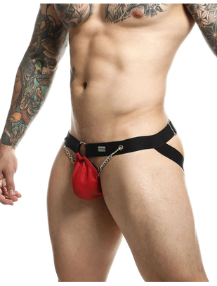 MOB DNGEON Red Chain Jockstrap