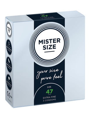 Mister Size condoms (3 pcs)