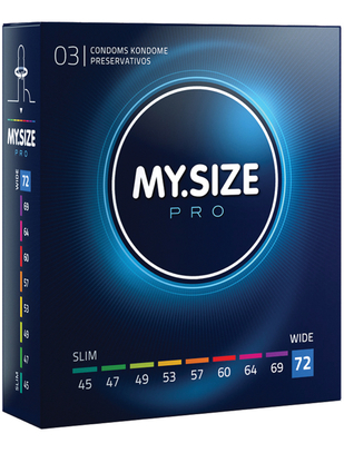 MY.SIZE pro condoms (3 pcs)
