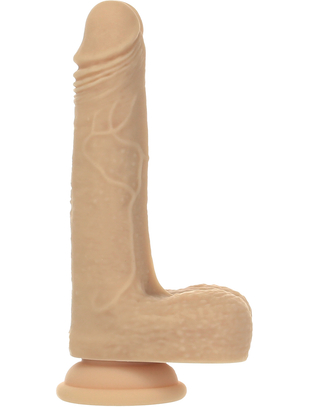 Naked Addiction 7.5 inch Rotating & Thrusting Vibrating Dong