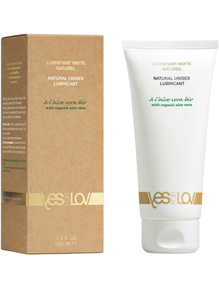 YESforLOV natūralus lubrikantas su organiniais alavijais (100 ml)