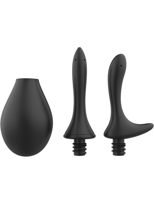 Nexus Anal Douche Set with Two Silicone Tips
