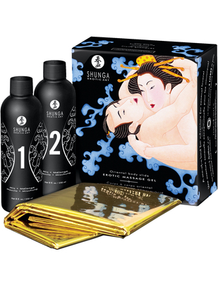 Shunga Oriental Body Slide Massage Kit