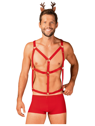 Obsessive Mr. Reindy Santa Claus's Reindeer Erotic Costume