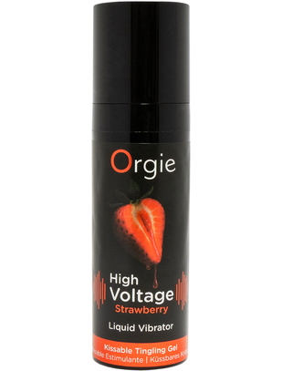 Orgie High Voltage Strawberry stimuliuojantis gelis (15 ml)