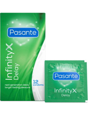 Pasante Infinity X Delay prezerwatywy (12 szt.)