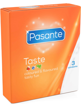 Pasante Taste prezervatīvi (3 / 12 / 144 gab.)