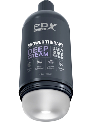 Pipedream PDX Plus Deep Cream Shower Therapy masturbatorius