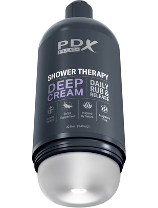 Pipedream PDX Plus Deep Cream Shower Therapy masturbators