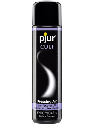 pjur "Cult Dressing Aid" skystis guminiams latekso drabužiams (100 ml)