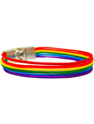 Rainbow Pride nöörist käevõru