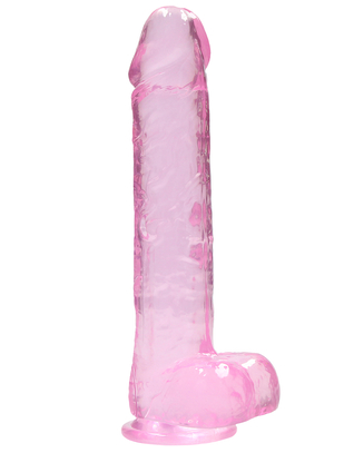 RealRock Crystal Cock Large TPE plastikust dildo