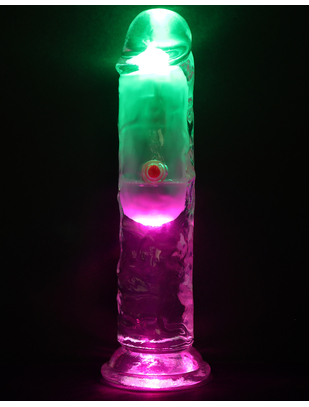 RealRock LED 6 inch vibraattori kaukosäätimellä