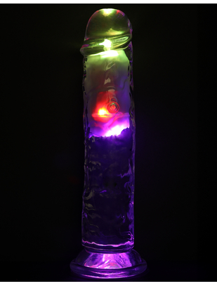 RealRock LED 8 inch vibraattori kaukosäätimellä