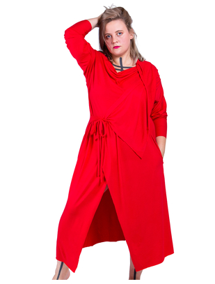 MAKE red lounge robe